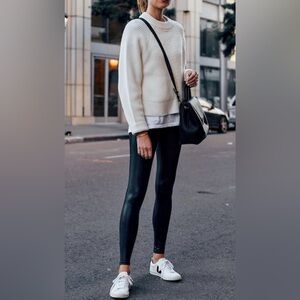 Spanx Faux Leather Leggings size S